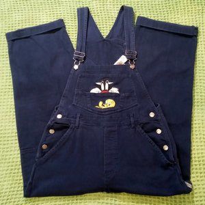 90s VINTAGE Looney Tunes Overalls